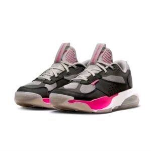 New Womens 12 Nike Jordan Air 200E Medium Grey Pink Prime Shoes DH7381-080